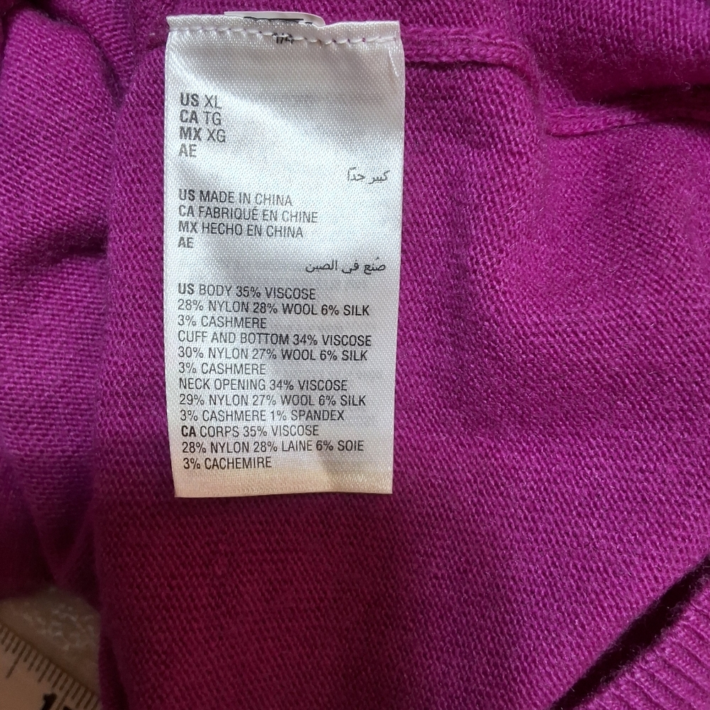 NWT INC PINK LONG SLEEVE KEYHOLE BLOUSE - Picture 9 of 12